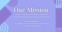 Our Abstract Mission Facebook Ad Design