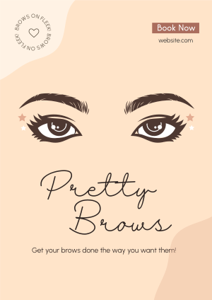 Pretty Brows Flyer Image Preview