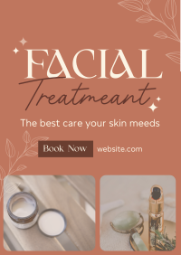 Beauty Facial Spa Treatment Flyer Design