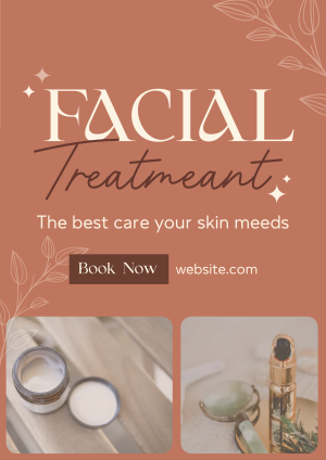 Beauty Facial Spa Treatment Flyer Image Preview