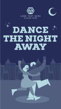 Dance the Night Away Facebook Story Design