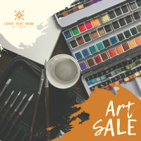 Art School Sale Instagram post Image Preview