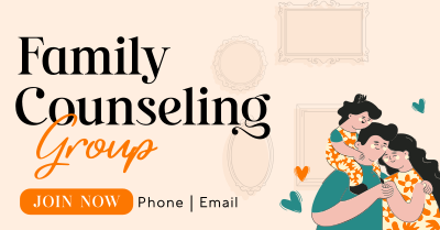 Family Counseling Group Facebook ad Image Preview