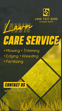 Lawn Care Maintenance Instagram reel Image Preview