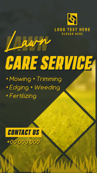 Lawn Care Maintenance Instagram Reel Preview