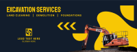 Excavation Services List Facebook cover Image Preview