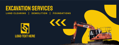 Excavation Services List Facebook cover Image Preview
