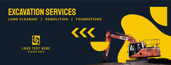 Excavation Services List Facebook Cover Design Image Preview