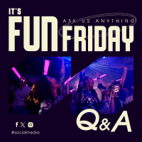Friday Party Q&A Instagram post Image Preview