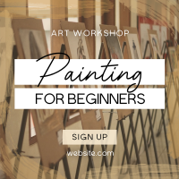 Painting for Beginners Instagram post Image Preview