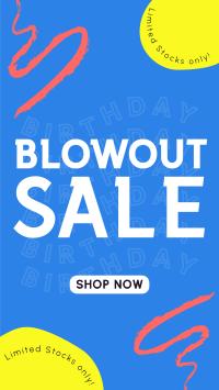 Hey hey Happy Birthday Sale Instagram Reel Image Preview