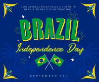 Festive Brazil Independence Facebook post Image Preview
