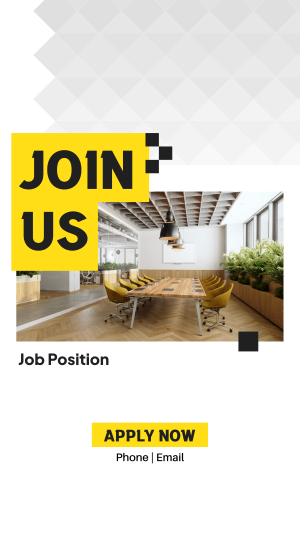 Office Job Hiring Facebook story Image Preview