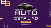 Auto Detailing Facebook event cover Image Preview