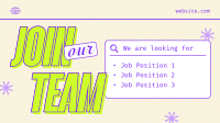 Contemporary Job Posting Animation Preview