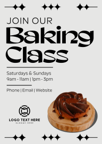 Bake Class Register Poster Preview