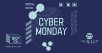 Quirky Tech Cyber Monday Facebook Ad Design