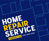 Home Repair Professional Facebook Post Design