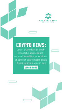 Cryptocurrency Breaking News Instagram story Image Preview