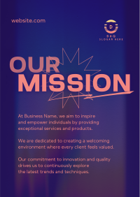 Creatives Company Mission Flyer Design