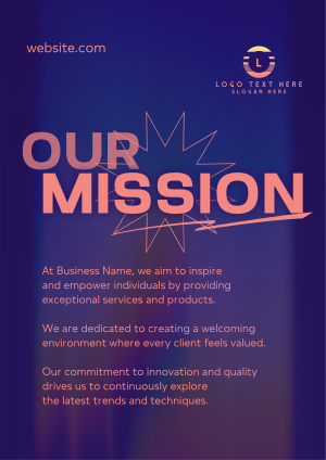 Creatives Company Mission Flyer Image Preview