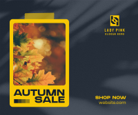 Picture Autumn Sale Facebook Post Design