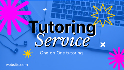Tutoring Service Facebook event cover Image Preview