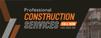 Professional Home Construction Facebook cover Image Preview