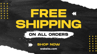 Grunge Shipping Discount Animation Image Preview