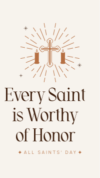 Honor Thy Saints Whatsapp Story Image Preview