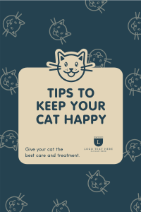 Cat Day Greeting Pinterest Pin Image Preview