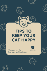 Cat Day Greeting Pinterest Pin Image Preview