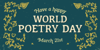 World Poetry Day Twitter Post Image Preview