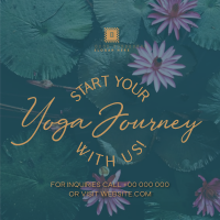 Yoga Journey Instagram post Image Preview