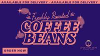 Minimalist Coffee Bean Delivery Animation Preview