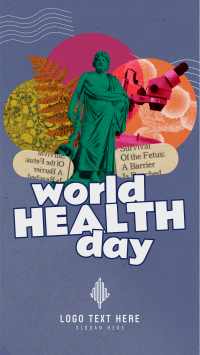 World Health Day Collage TikTok video Image Preview