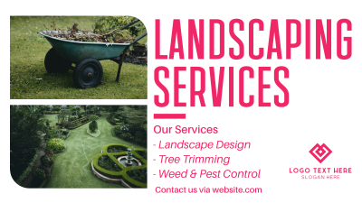 Landscaping Services Facebook event cover Image Preview
