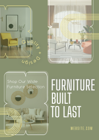 Shop Furniture Selection Poster Image Preview