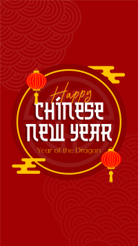 Prosperous New Year Instagram Reel Image Preview