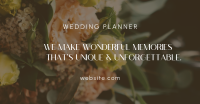 Wedding Planner Bouquet Facebook Ad Design
