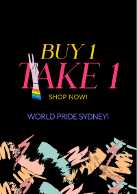 World Pride Sydney Promo Poster Image Preview