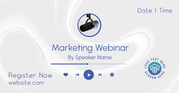 Marketing Webinar Speaker Facebook Ad Design Image Preview