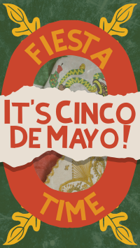 Rustic Cinco De Mayo Facebook Story Design