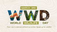 World Wildlife Day Animation Design