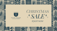 Exciting Christmas Sale Facebook Event Cover Image Preview