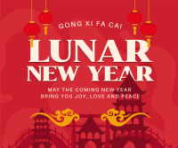 Lunar Celebrations Facebook Post Design