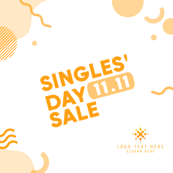 11.11 Singles' Sale Instagram Post Design Image Preview