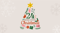 Jolly Christmas Countdown Facebook Event Cover Image Preview