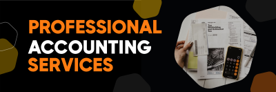 Professional Accounting Twitter header (cover) Image Preview