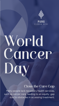 World Cancer Day Awareness Facebook Story Design